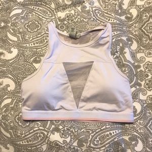 Strappy sports bra